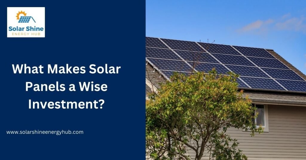 What Makes Solar Panels a Wise Investment?