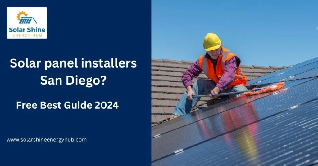 Solar panel installers San Diego