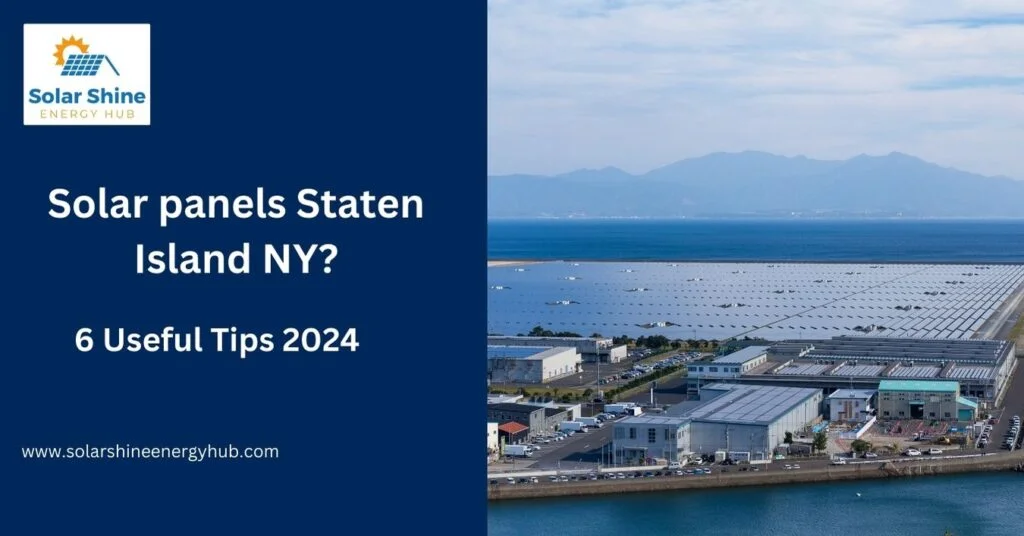 Solar panels Staten Island NY